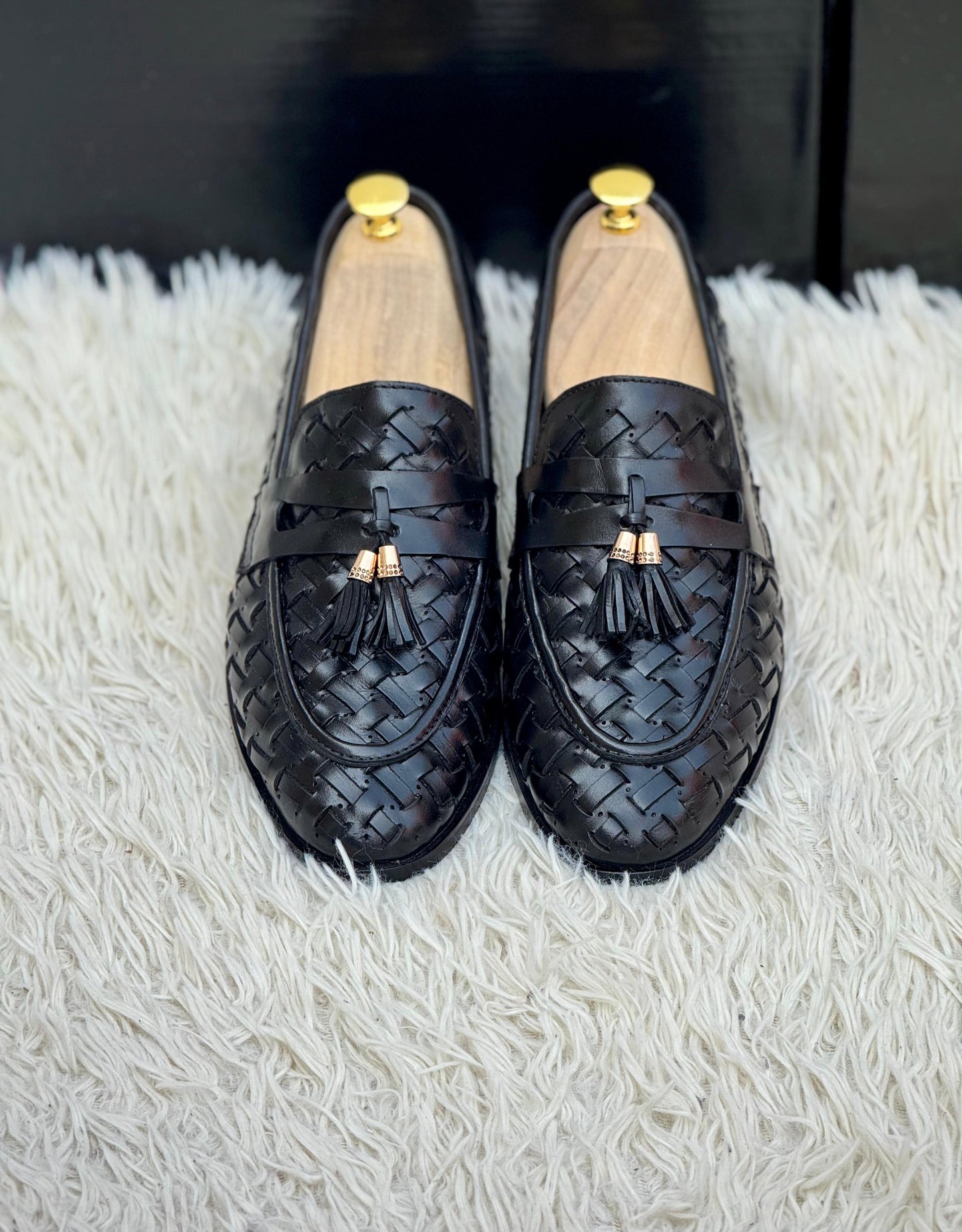 Double Proi Pure Leather Article 
(702-Black)