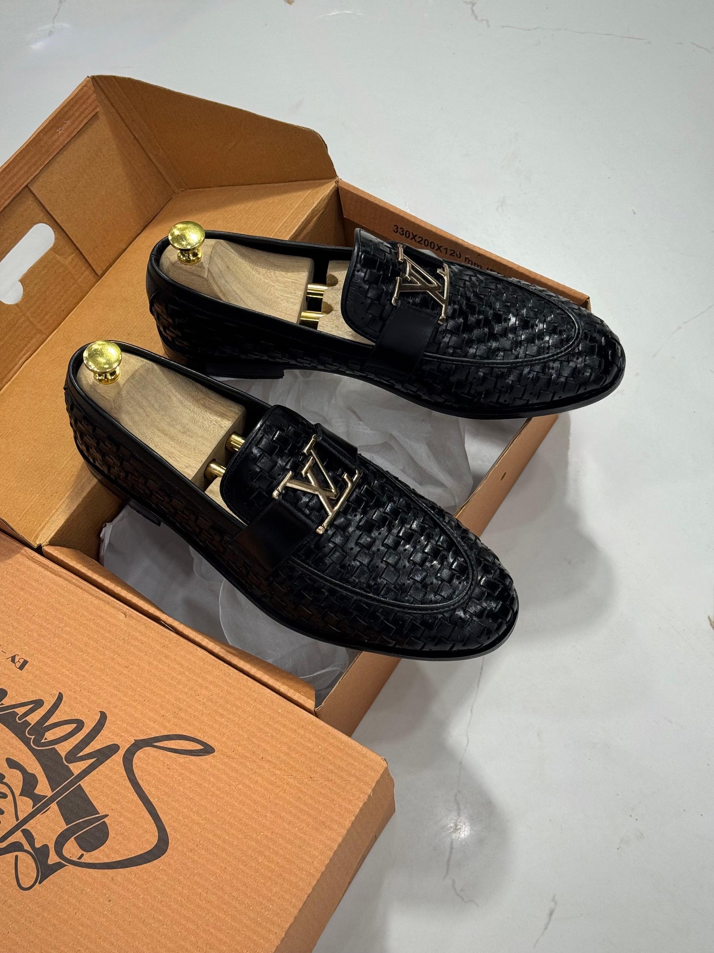 Double Proi Pure Leather Article 
(LV Proi 704-Black)