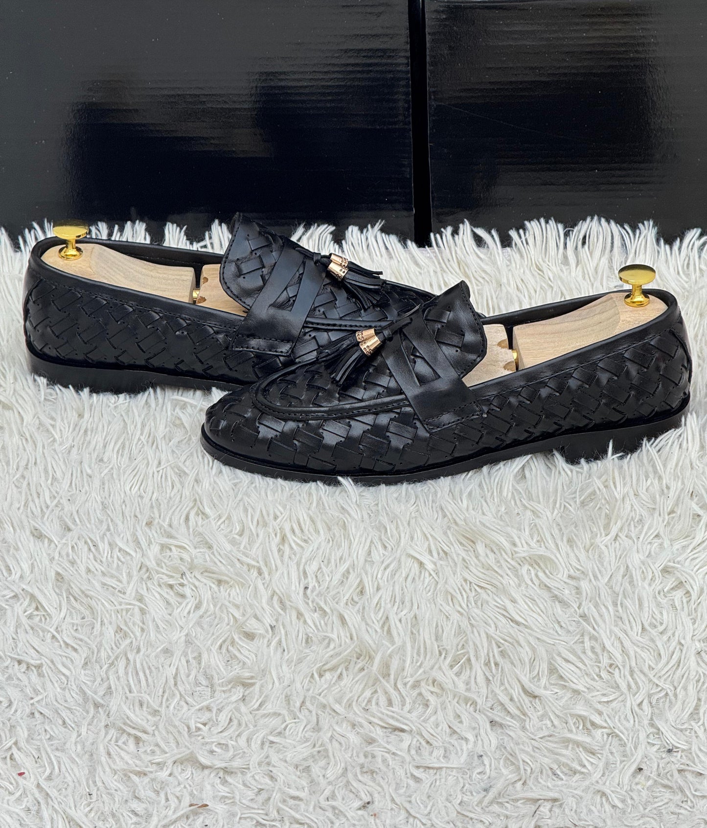 Double Proi Pure Leather Article 
(702-Black)